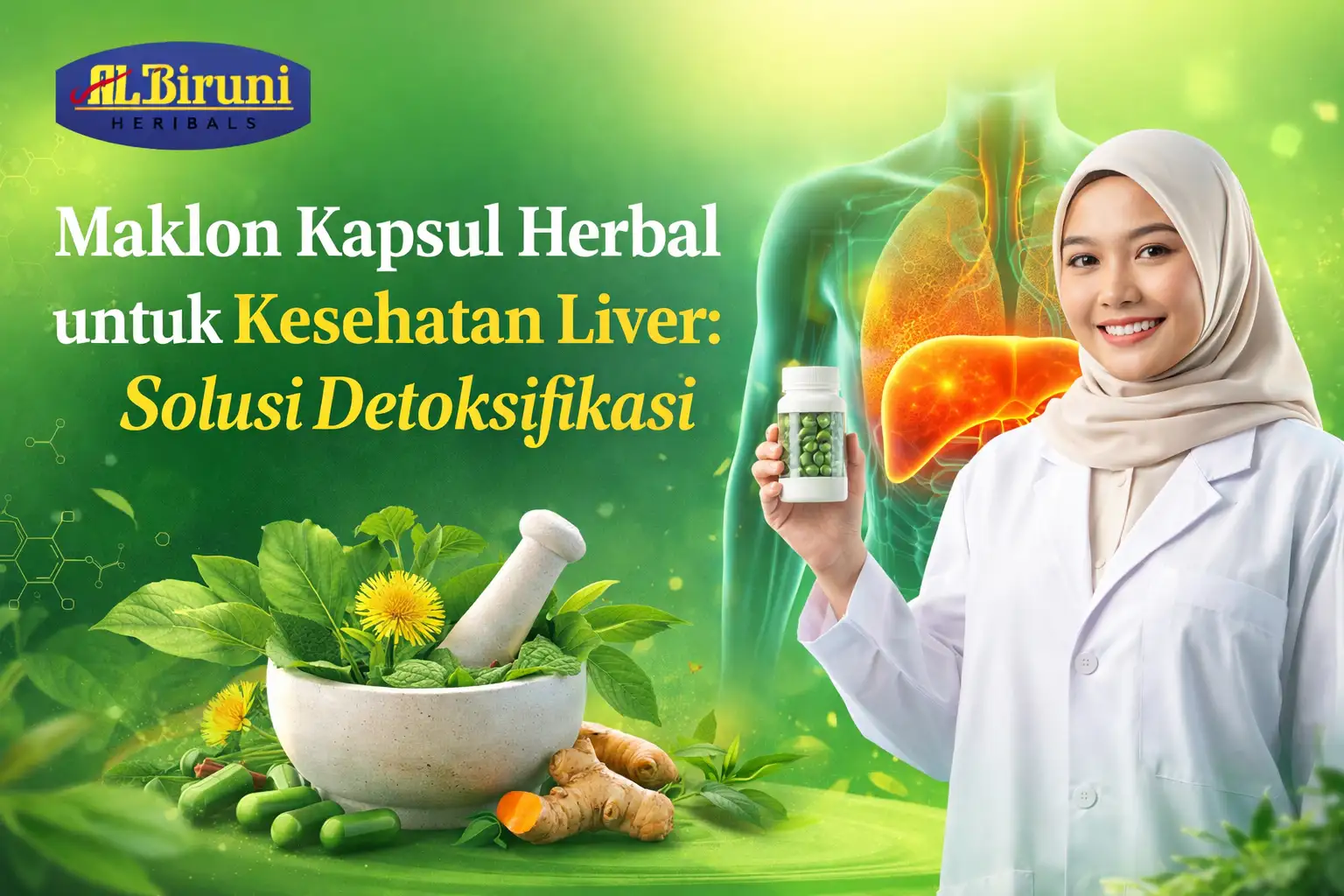 Maklon Kapsul Herbal untuk Kesehatan Liver: Peluang Bisnis Solusi Detoksifikasi di Era Modern